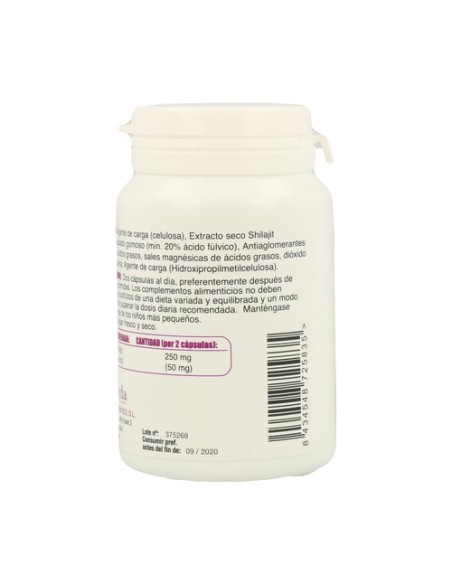 Shilajit 60 cápsulas Ayurveda
