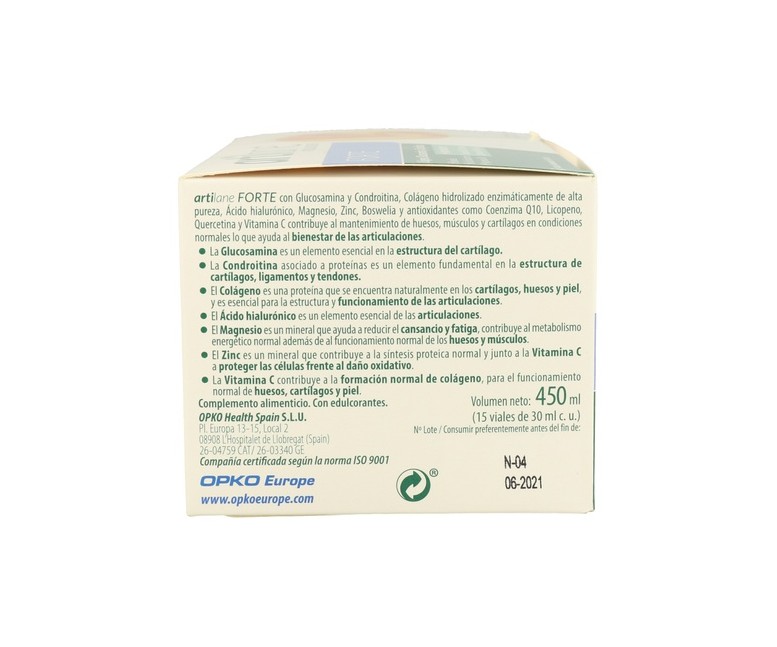 Artilane Forte 15 viales Pharmadiet