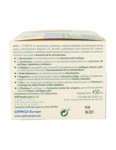 Artilane Forte 15 viales Pharmadiet