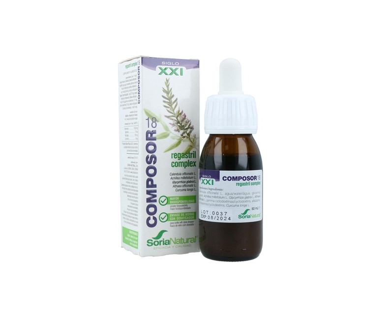Composor 18 Regastril Fórmula XXI 50 ml Soria Natural