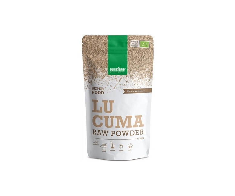 Lúcuma en polvo 200 g de polvo Purasana