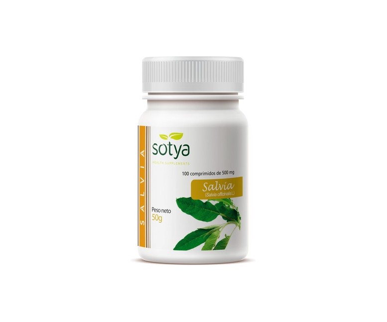 Salvia 100 comprimidos de 500mg Sotya