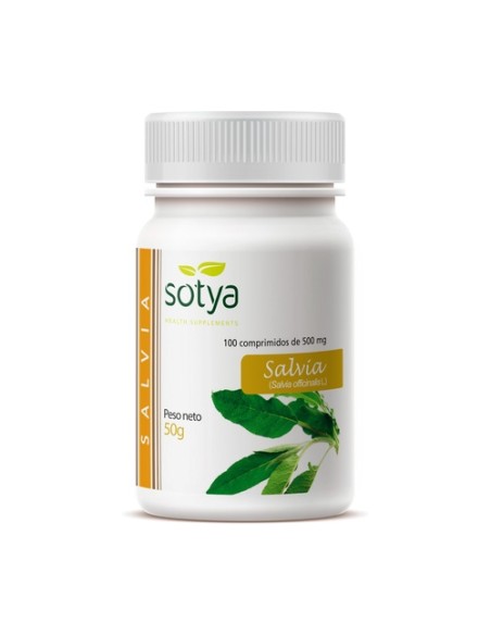 Salvia 100 comprimidos de 500mg Sotya