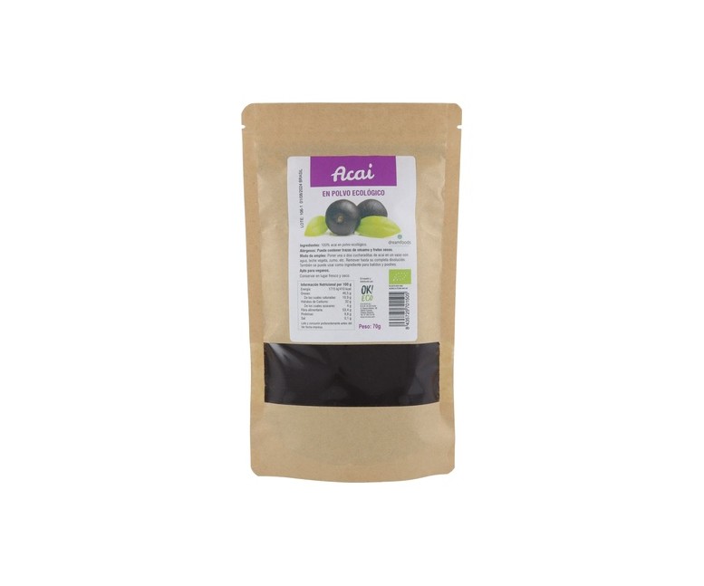 Acai en Polvo Bio Dream Foods 70 g Inkanat