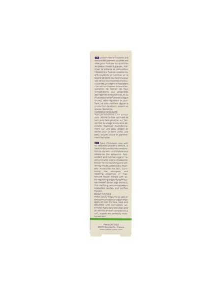 Crema Matificante Día Piel Mixta - Grasa 50 ml de crema Cattier