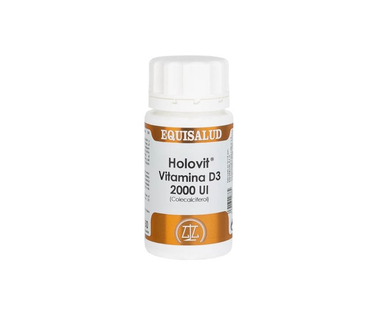 Holovit Vitamina D3 2.000 Ui 50 cápsulas Equisalud