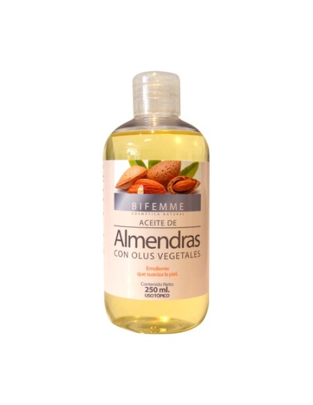 Aceite de Almendras Dulces 250 ml Bifemme