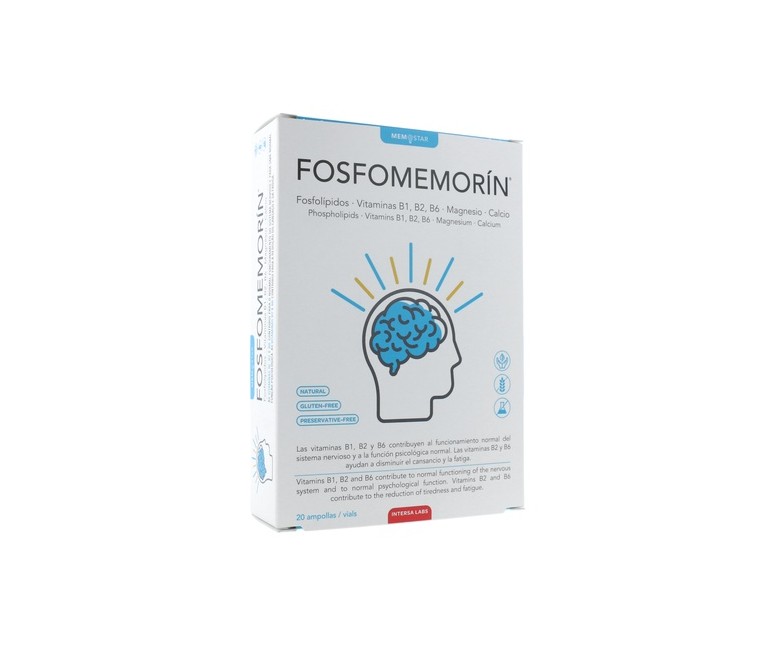 Cocktail Fosfomemorin Bipole 20 ampollas Intersa