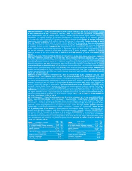 Cocktail Fosfomemorin Bipole 20 ampollas Intersa