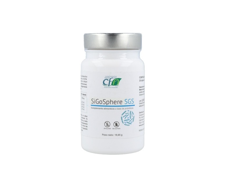 SiGoSphere SGS sistema digestivo 30 cápsulas vegetales Cfn