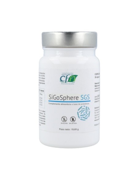 SiGoSphere SGS sistema digestivo 30 cápsulas vegetales Cfn