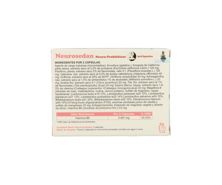 Neurosedan 60 cápsulas Dis