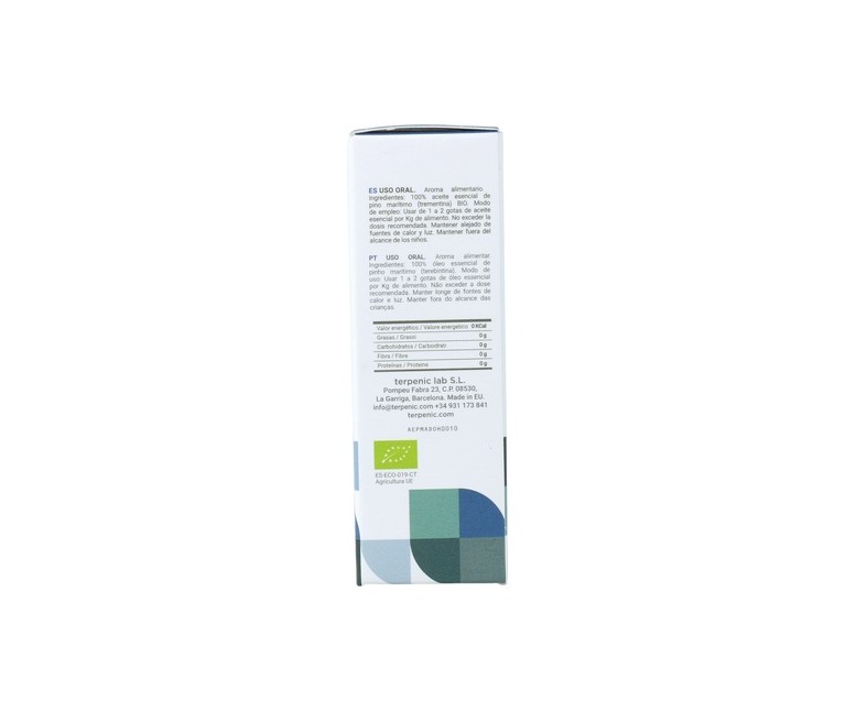 Pino Marítimo Aceite Esencial Bio 10 ml de aceite esencial Terpenic