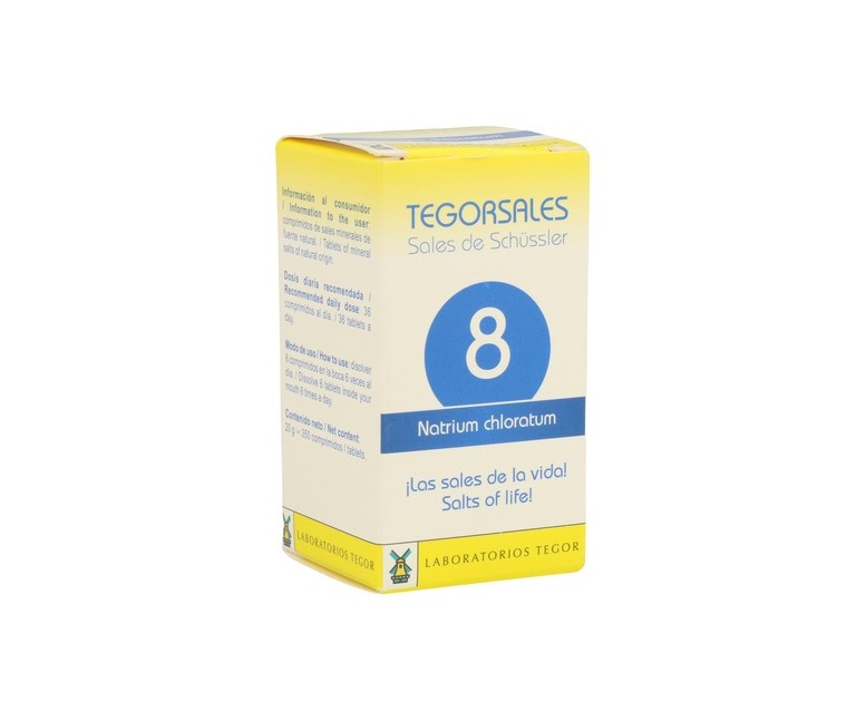 Natrium-Chlor D6 Sales 8 350 comprimidos Tegor