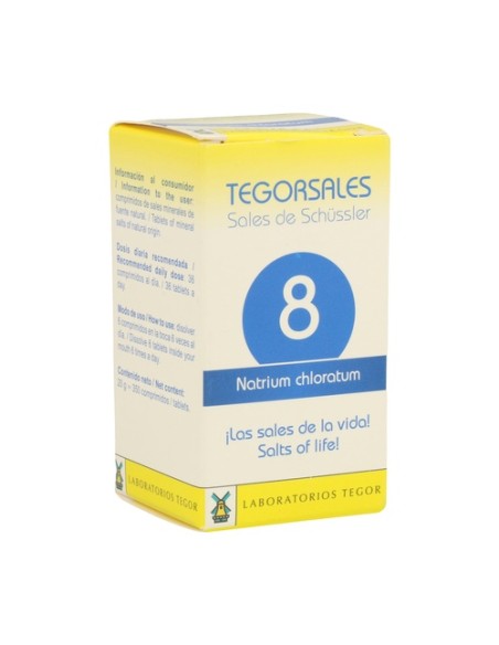 Natrium-Chlor D6 Sales 8 350 comprimidos Tegor