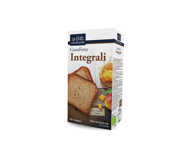 Pan tostado integral 185 g SOTTOLESTELLE