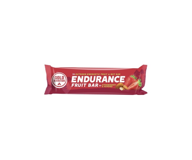 Pack Endurance Fruit Bar 15 barritas de 40 g Gold Nutrition