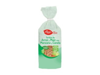 Pack Tortitas de Arroz y Maíz con Manzana y Canela Bio