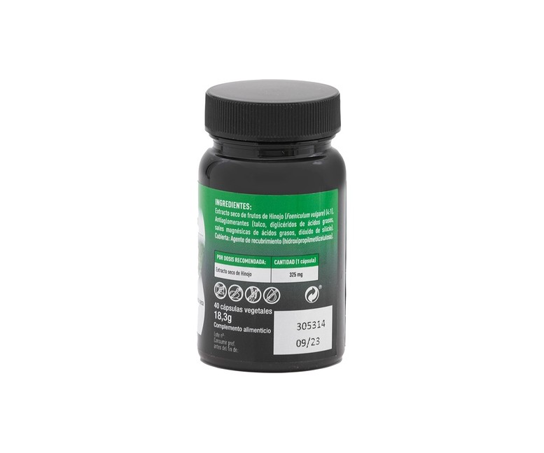Capsudiet Hinojo 40 cápsulas Plameca