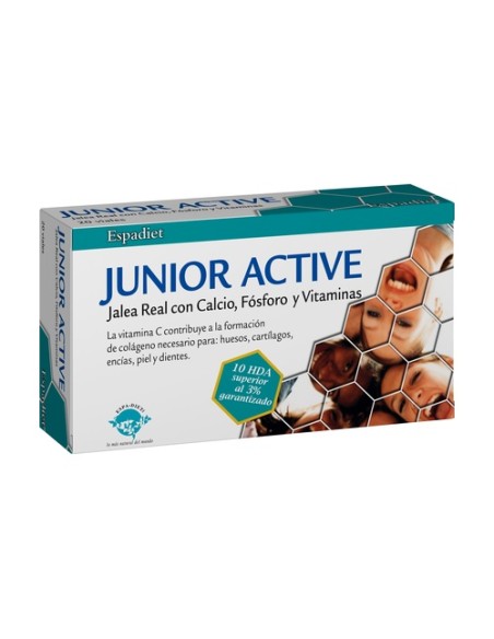 MontStar Jalea Junior Active 20 ampollas Espadiet