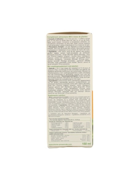 Jarabe Própolis Equinacea Bio Drome 150 ml Ladrome