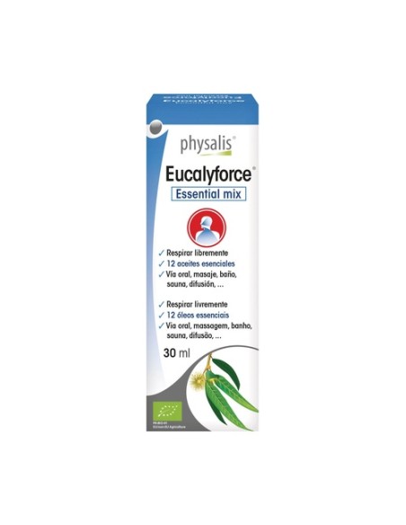 Eucalyforce Essential Mix Bio 30 ml de aceite (Eucalipto) Physalis