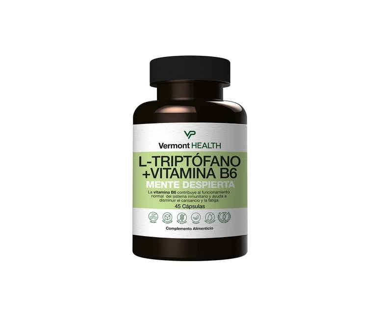 L-Triptófano 45 cápsulas Vermont Health