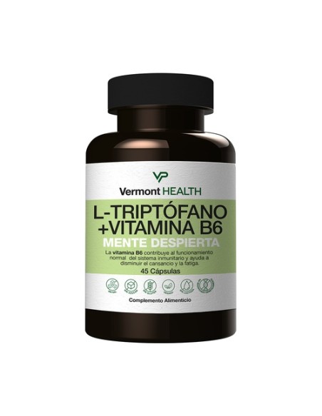 L-Triptófano 45 cápsulas Vermont Health