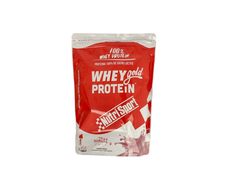 Whey Gold Protein Fresa 500 g Nutrisport