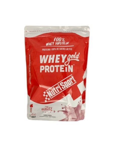 Whey Gold Protein Fresa 500 g Nutrisport