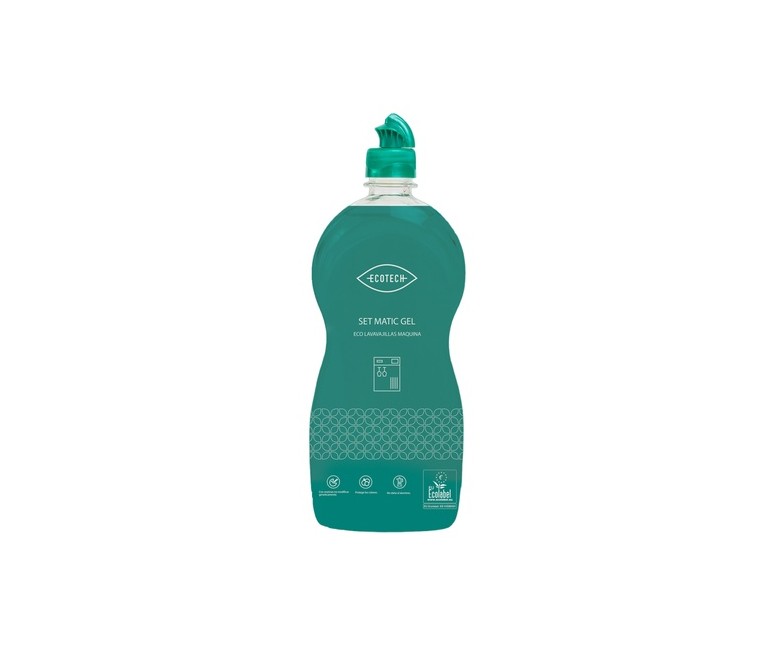 Lavavajillas maquina líquido 750 ml de gel Ecotech