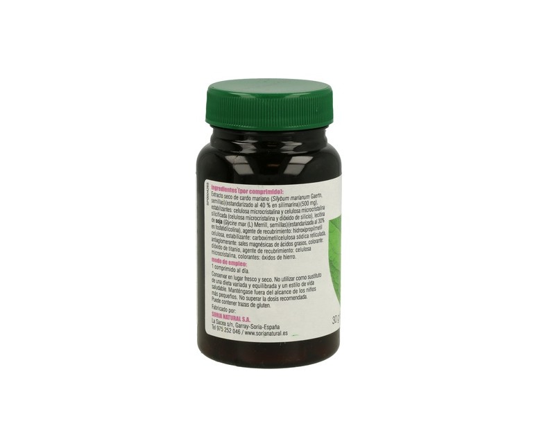 Green vit&min 01 cardo mariano 30 comprimidos Soria Natural