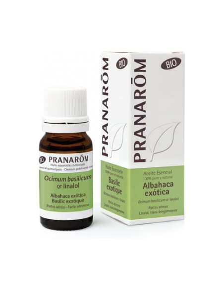 Aceite Esencial de Albahaca Exótica 10 ml Pranarom