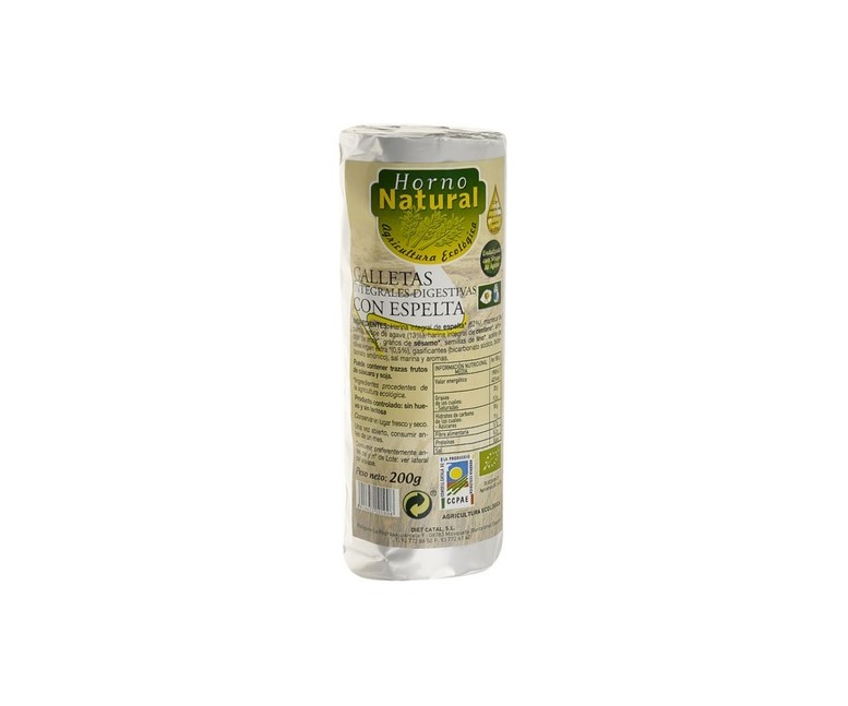 Bio galleta digestiva espelta 200 g (Espelta) Horno Natural