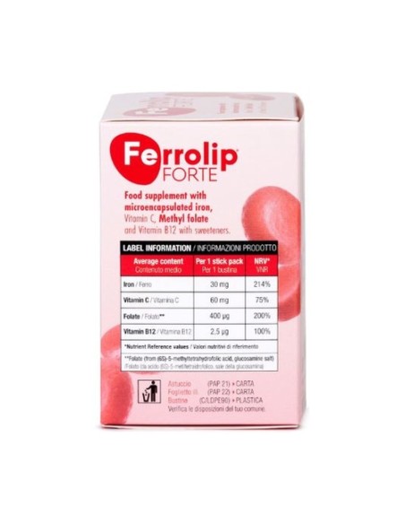 Ferrolip forte 30 sticks Uga Nutraceuticals