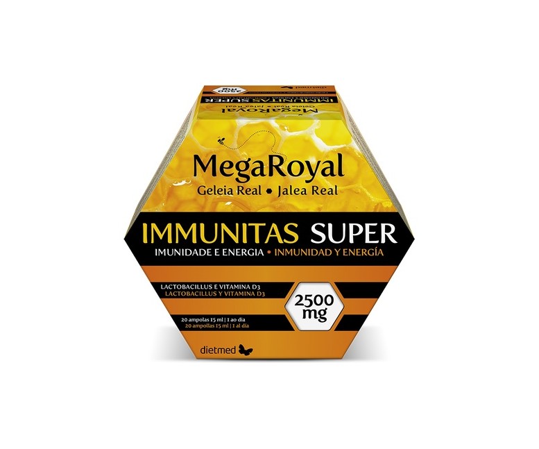 Megaroyal immunitas súper 20 ampollas Dietmed