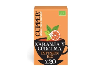 Infusión naranja y cúrcuma Bio
