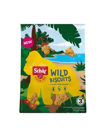 Galletas Wild biscuits sin gluten 115 g Schär
