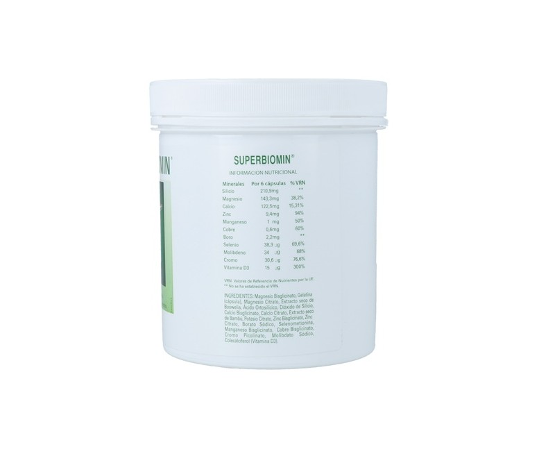 Superbiomin 425 cápsulas de 602mg Biomin