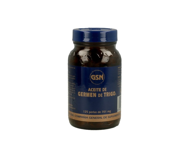 Aceite Germen Trigo 125 perlas de 500mg Gsn