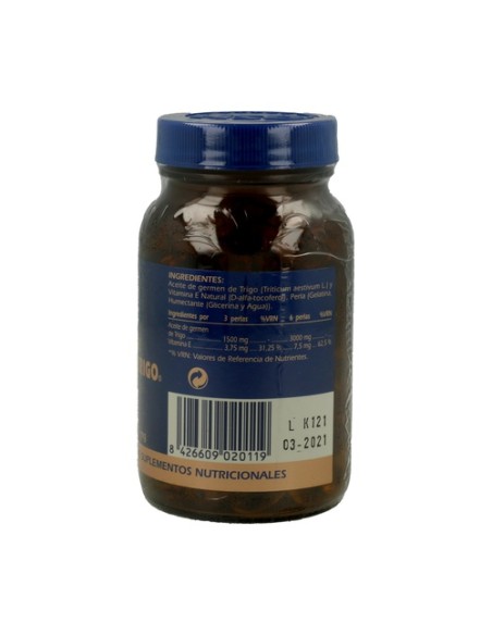 Aceite Germen Trigo 125 perlas de 500mg Gsn
