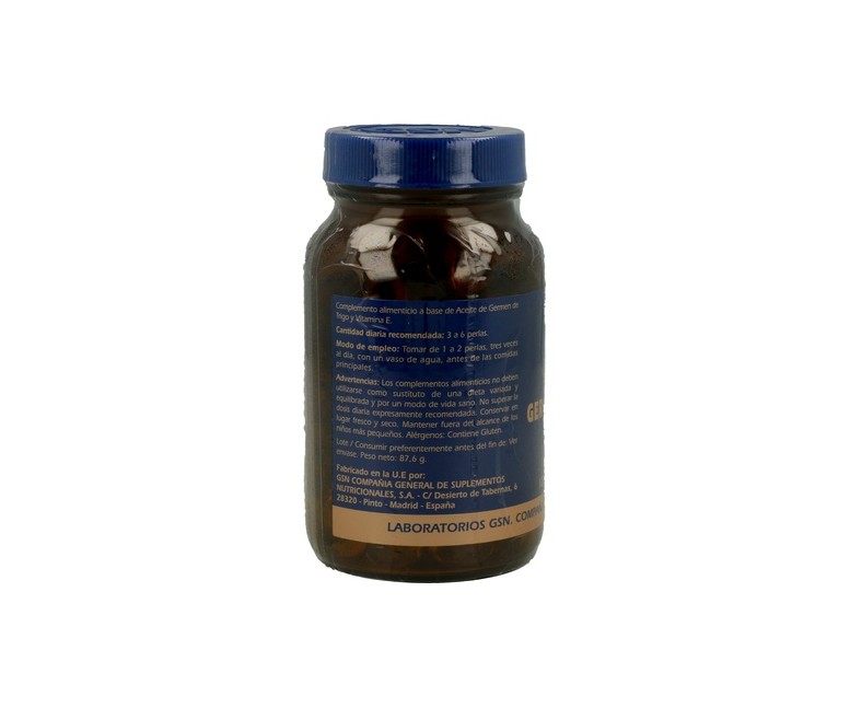 Aceite Germen Trigo 125 perlas de 500mg Gsn