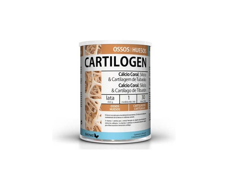 Cartilogen 450 g de polvo (Naranja) Dietmed