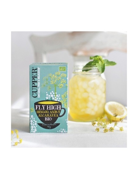 Infusión hinojo y anís Bio 20 bolsitas infusoras Cupper
