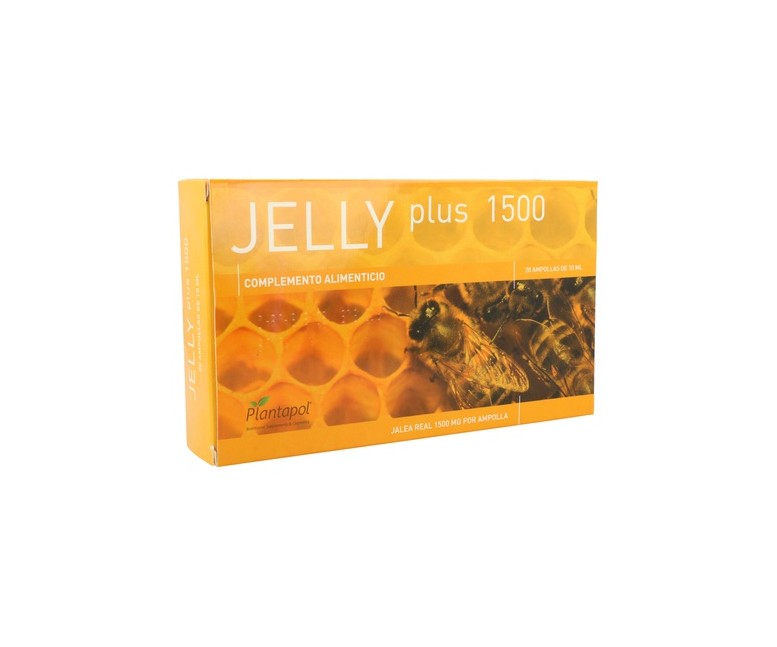 Jelly Plus 1500 Jalea Real 20 ampollas Plantapol