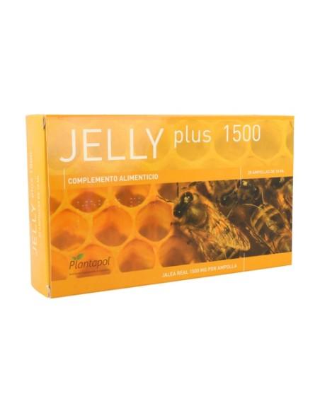 Jelly Plus 1500 Jalea Real 20 ampollas Plantapol