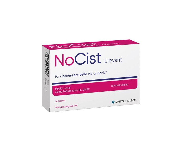 NoCist Prevent 24 cápsulas vegetales Specchiasol