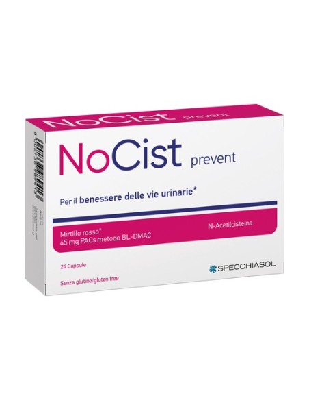 NoCist Prevent 24 cápsulas vegetales Specchiasol