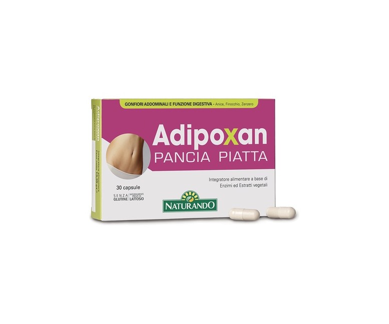 Adipoxan vientre plano 30 cápsulas Naturando