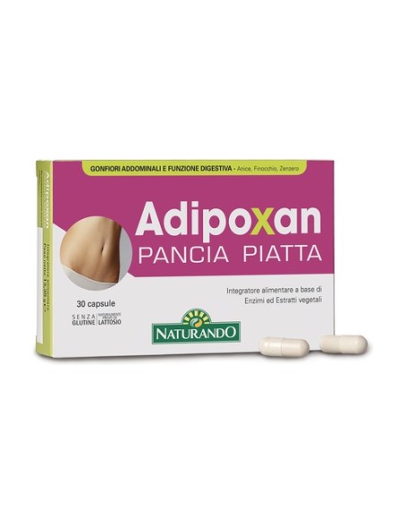 Adipoxan vientre plano 30 cápsulas Naturando